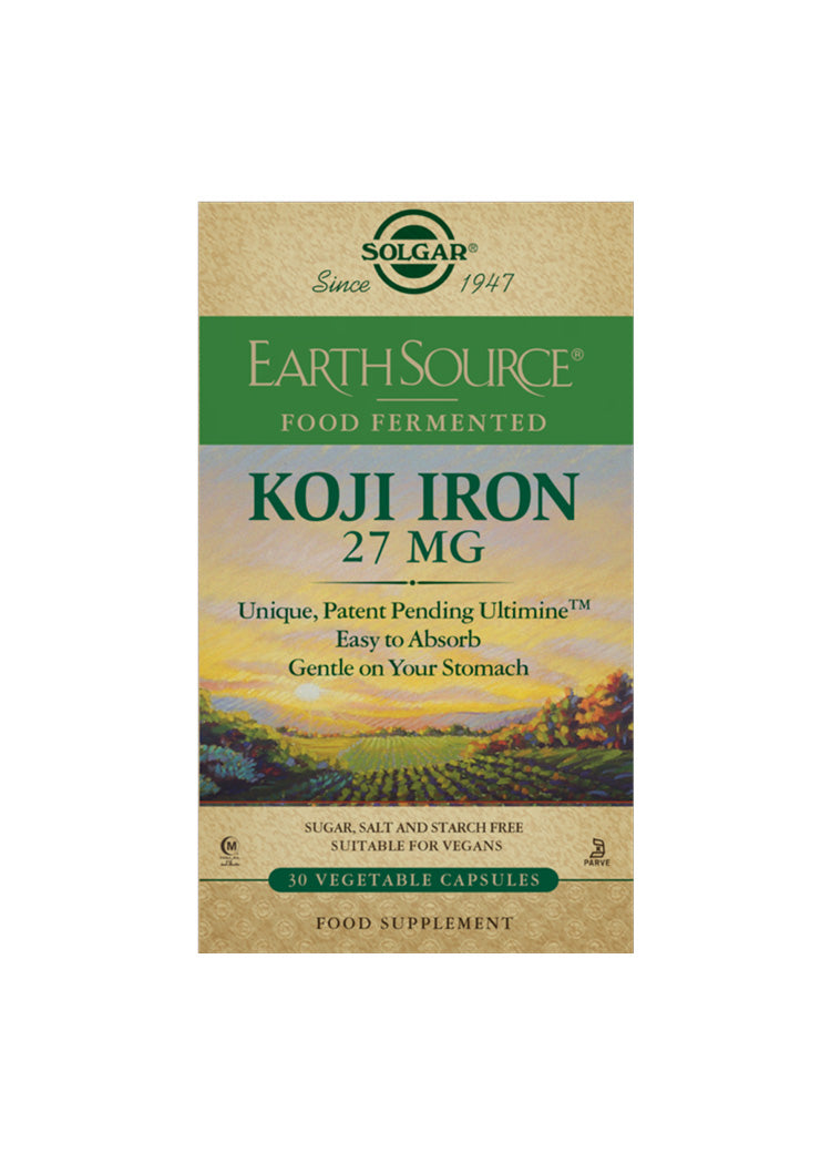 Solgar Earth Source Koji Iron 30's