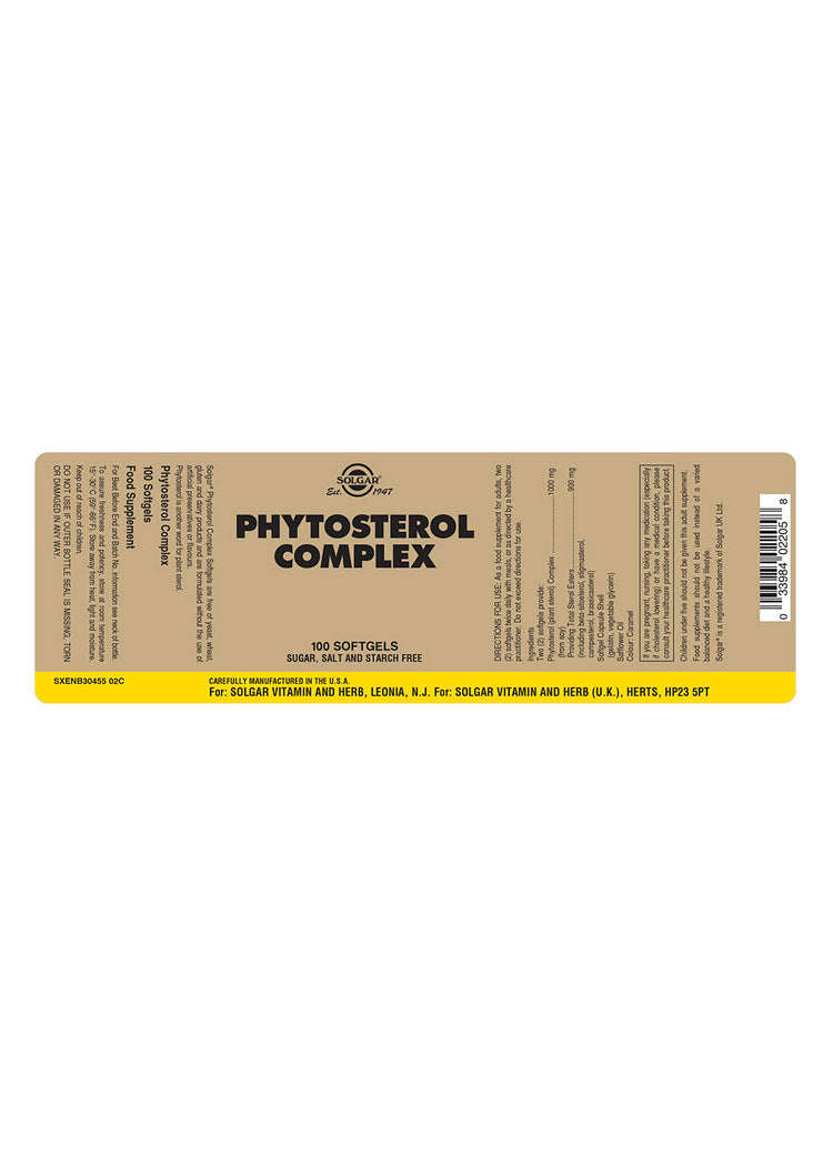 Solgar Phytosterol Complex 100's