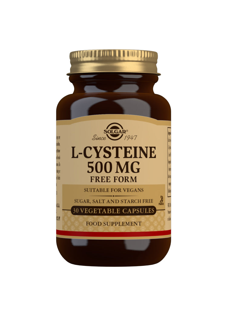 Solgar L-Cysteine 500mg 30's