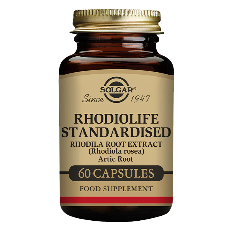 Solgar Rhodiola Standardised Rhodila Root Extract 60's