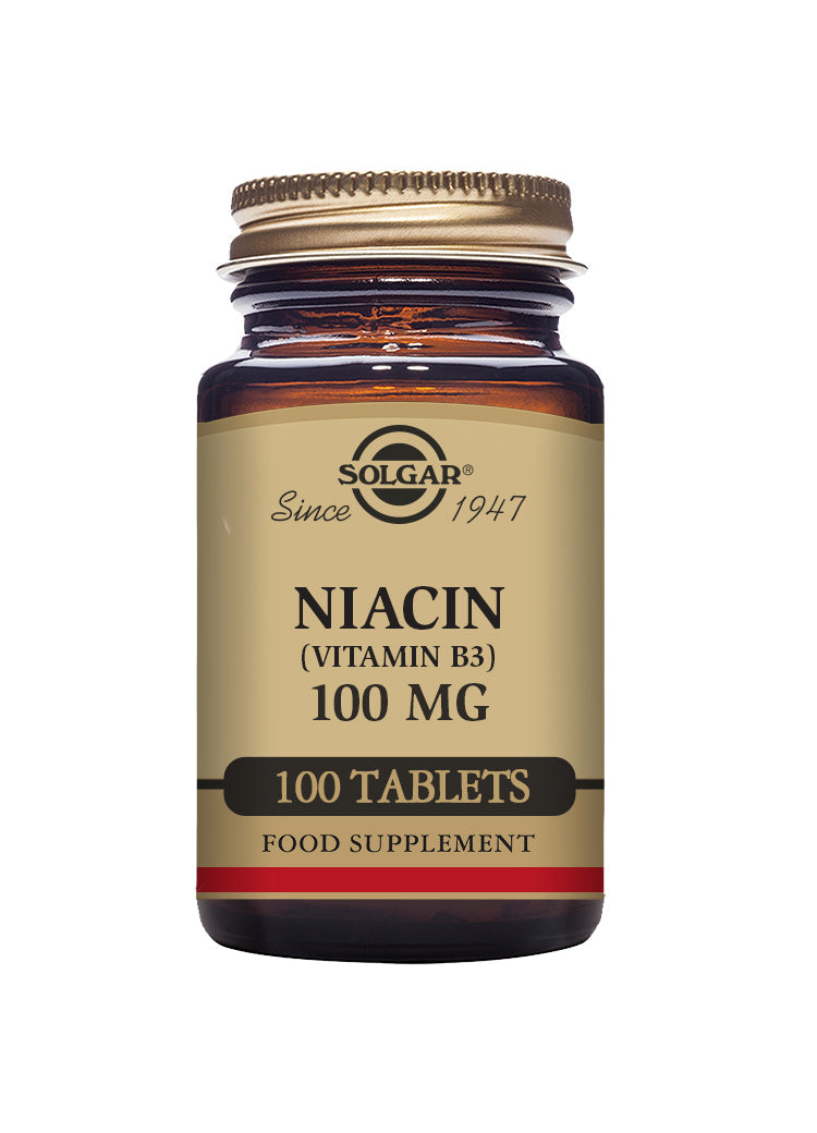 Solgar Niacin 100mg 100's