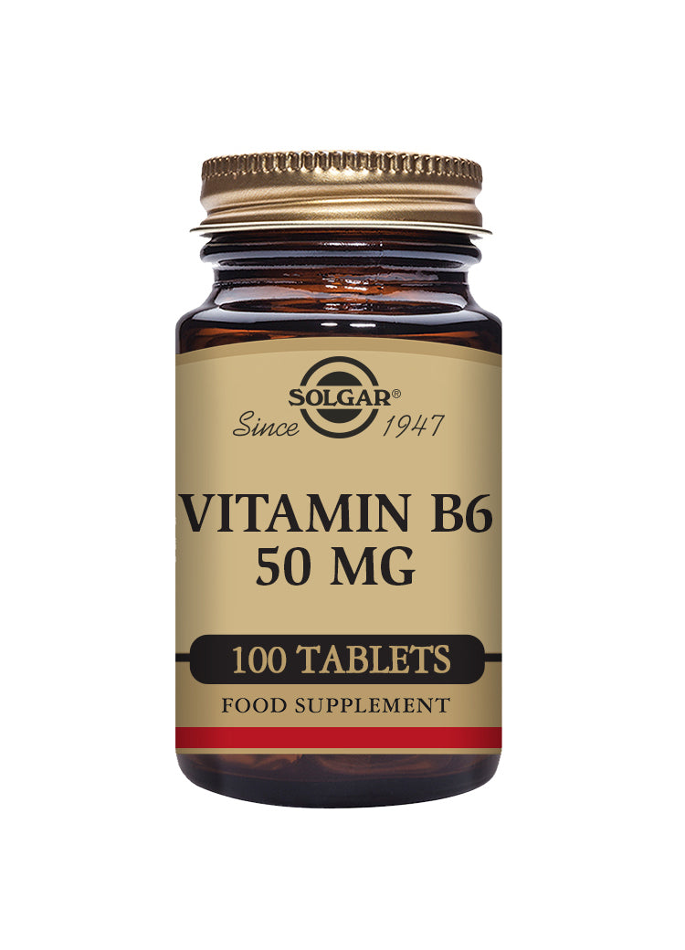 Solgar Vitamin B6 50mg 100's