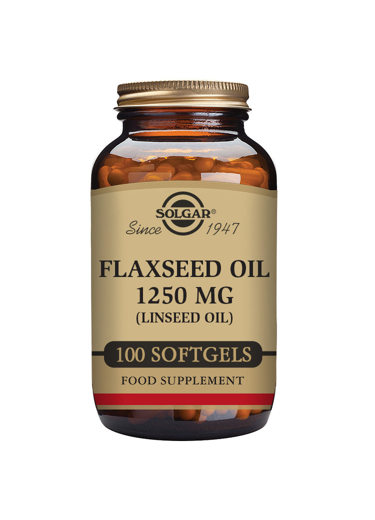 Solgar Flaxseed Oil 1250mg 100's