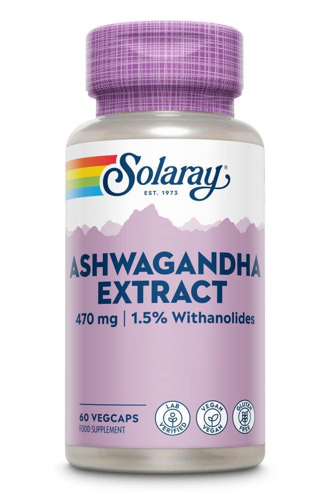 Solaray Ashwagandha 470mg 60's