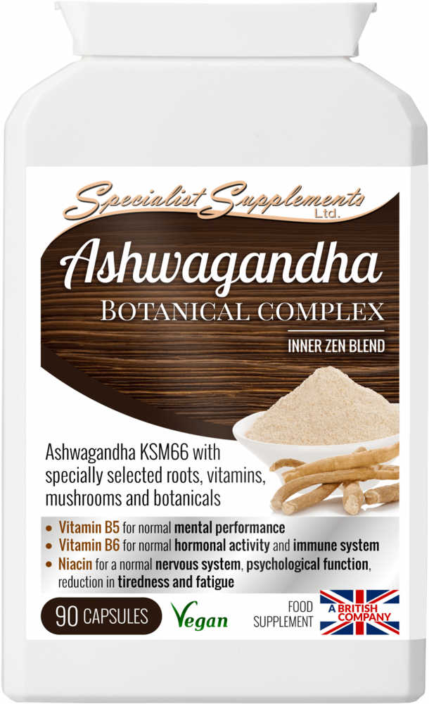 Specialist Supplements Ashwagandha Botanical Complex 90's