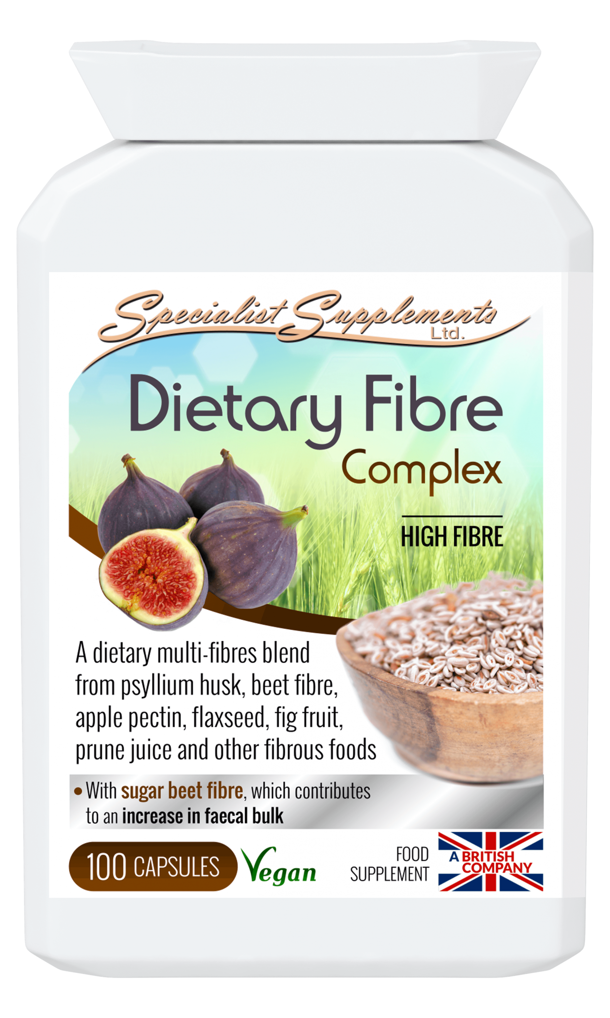 Specialist Supplements Dietary Fibre Complex 100's