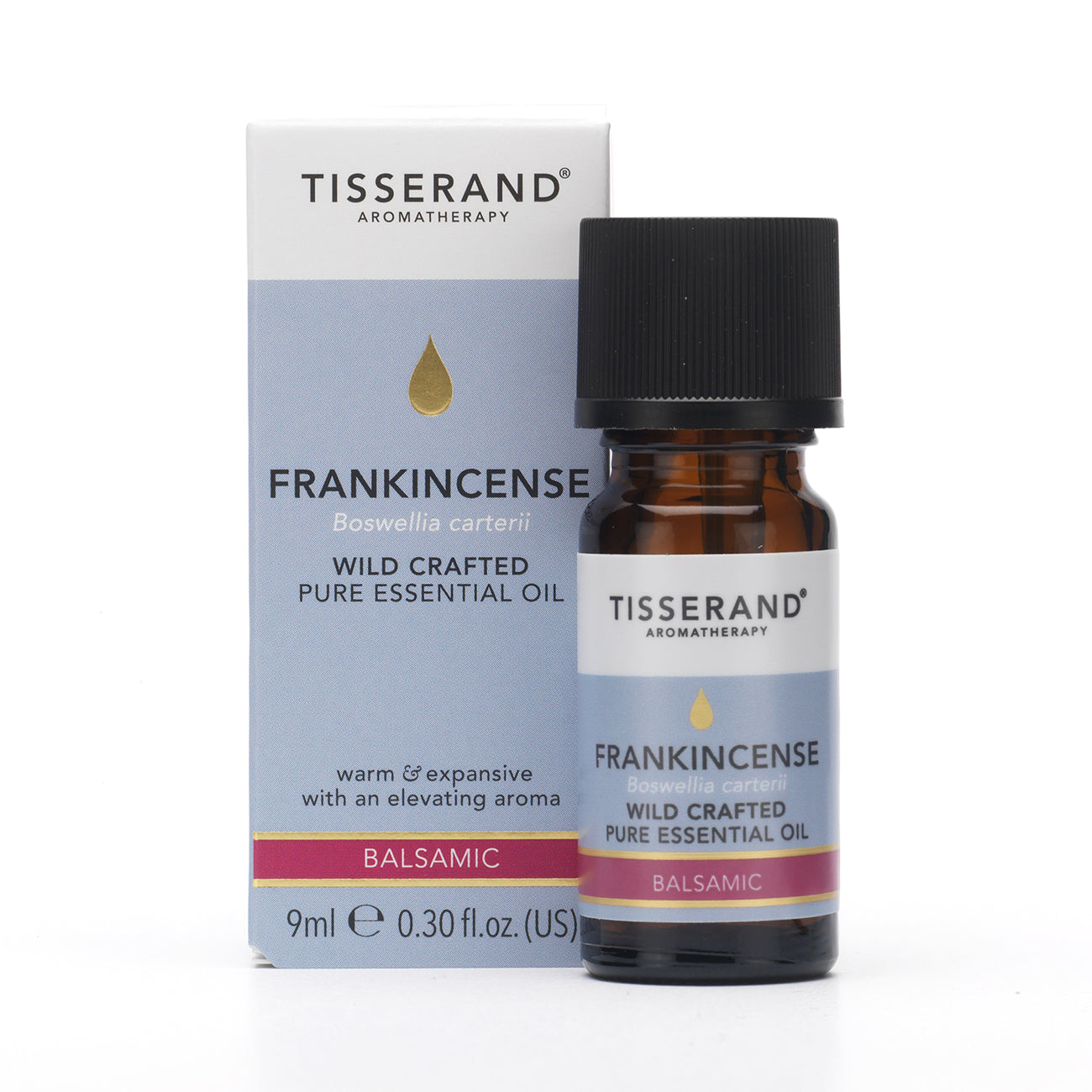 Tisserand Frankincense Wild Crafted Pure Essential Oil 9ml