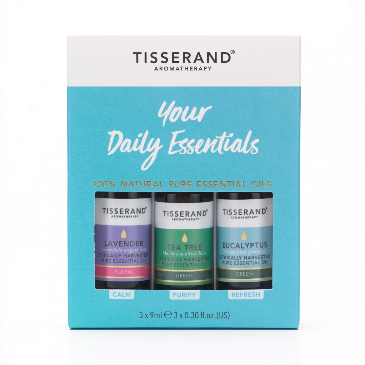 Tisserand Your Daily Essentials Kit 3 x 9ml