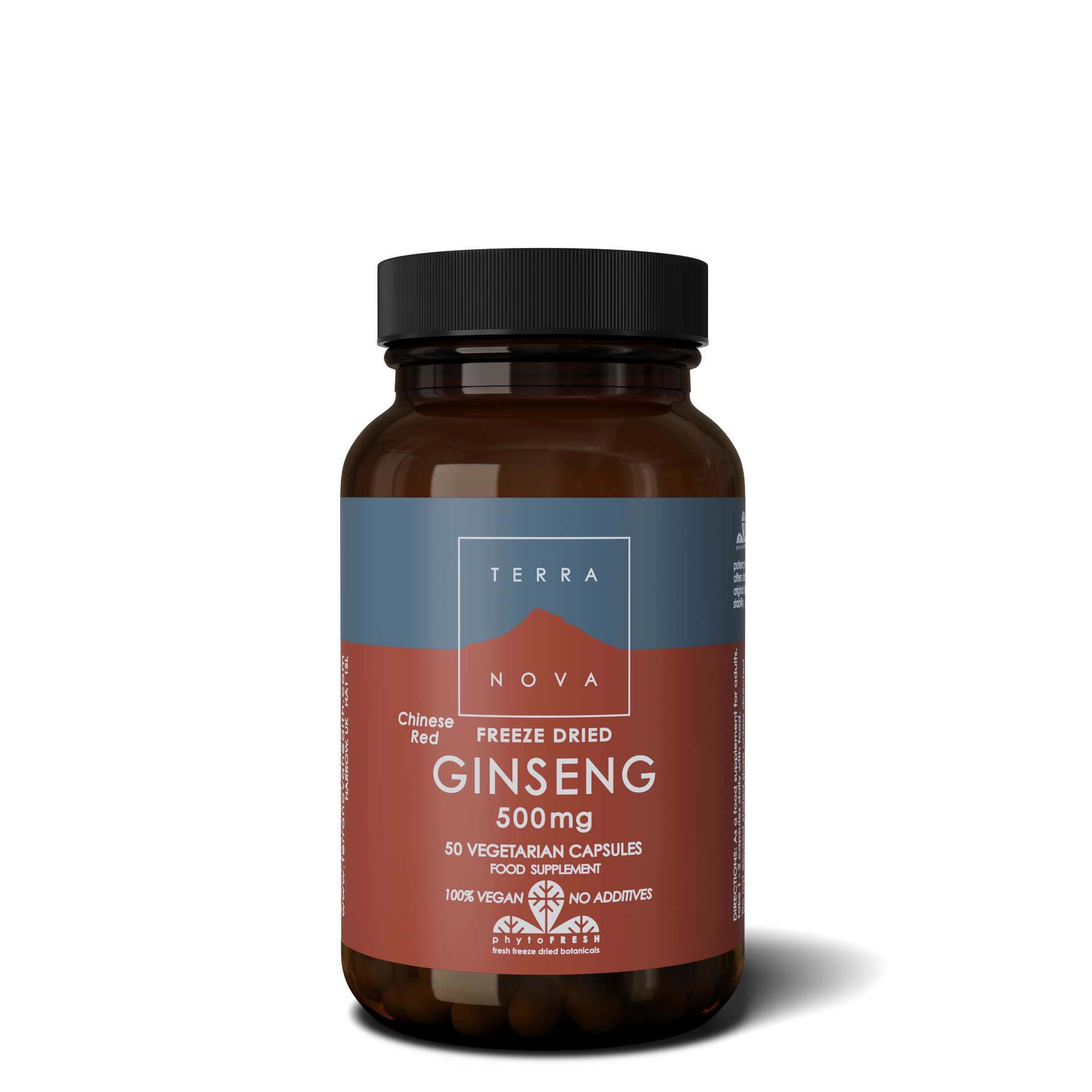 Terranova Ginseng Chinese Red 500mg 50's