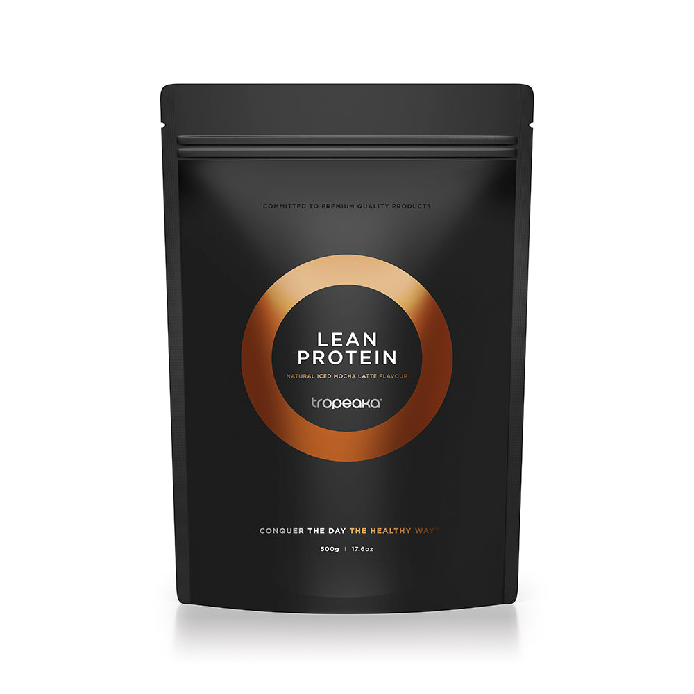 Tropeaka Lean Protein Natural Iced Mocha Latte Flavour 500g