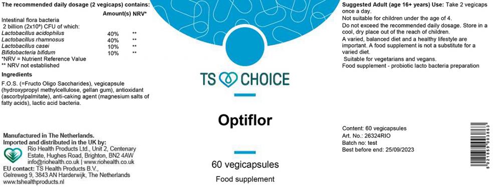 TS Choice Optiflor 60's