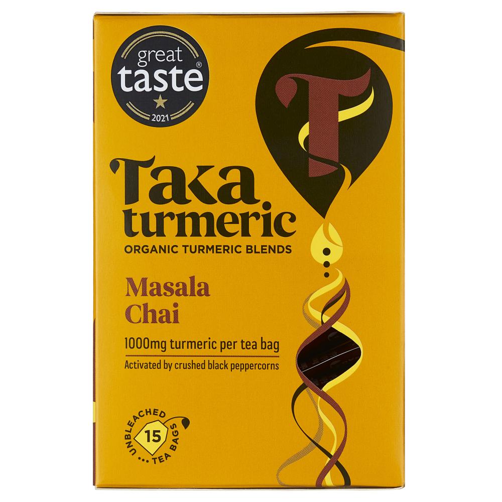 Taka Turmeric Masala Chai Teabags 15's