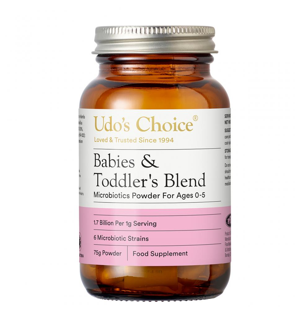 Udo's Choice Babies & Toddler's Blend Microbiotics Powder For Ages 0-5 75g