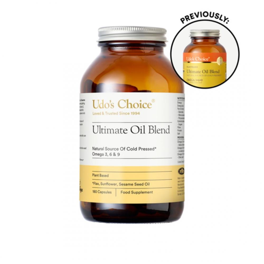 Udo's Choice Ultimate Oil Blend (Capsules) 180s