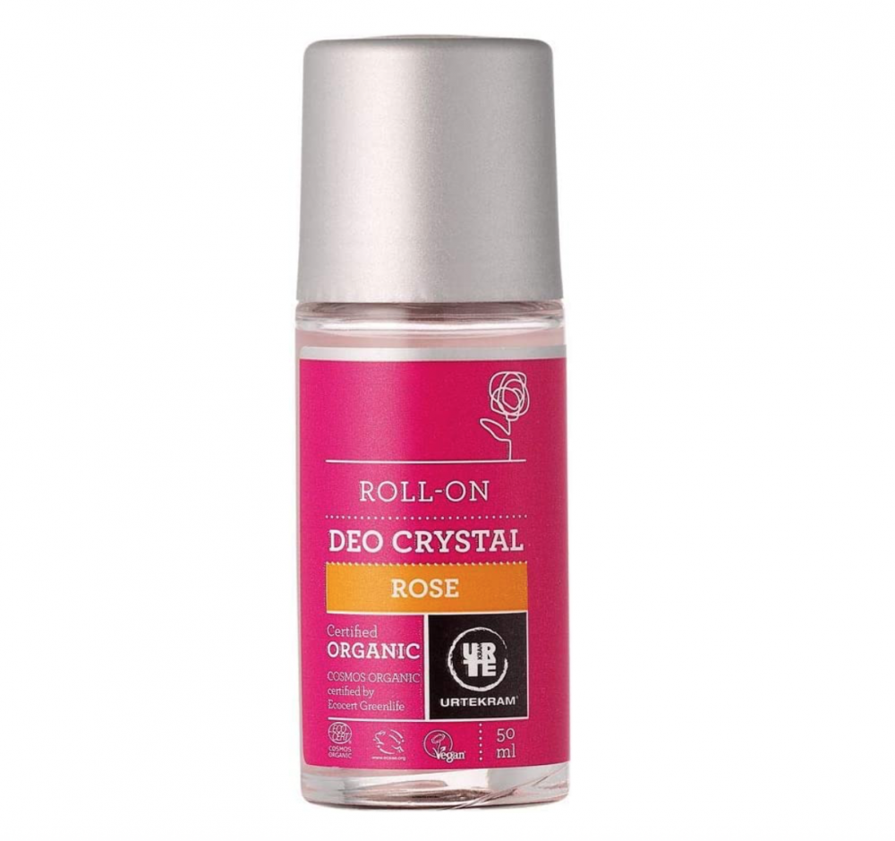 Urtekram Roll-On Deo Crystal Rose Deodorant 50ml