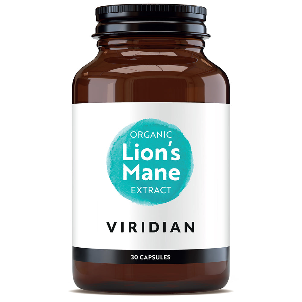 Viridian Organic Lion's Mane Extract 30's