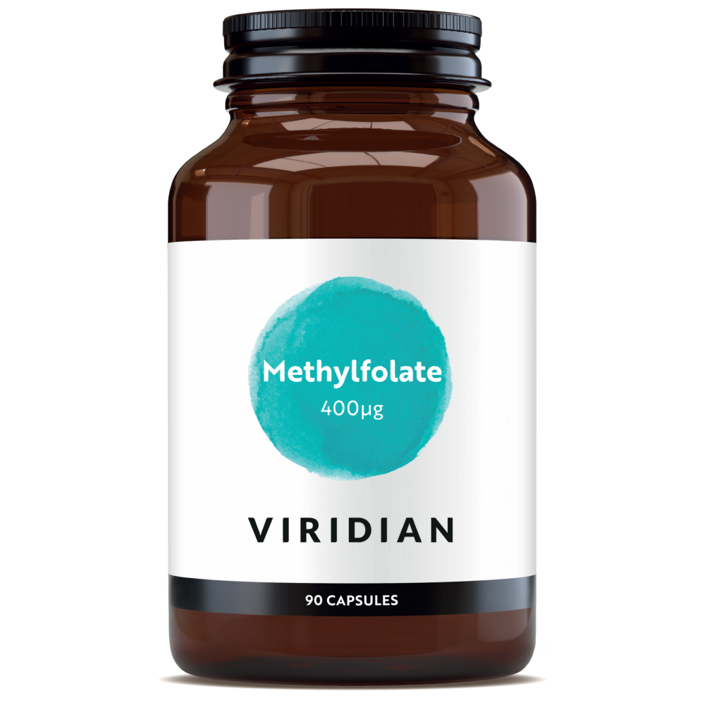 Viridian Methylfolate 400ug 90's