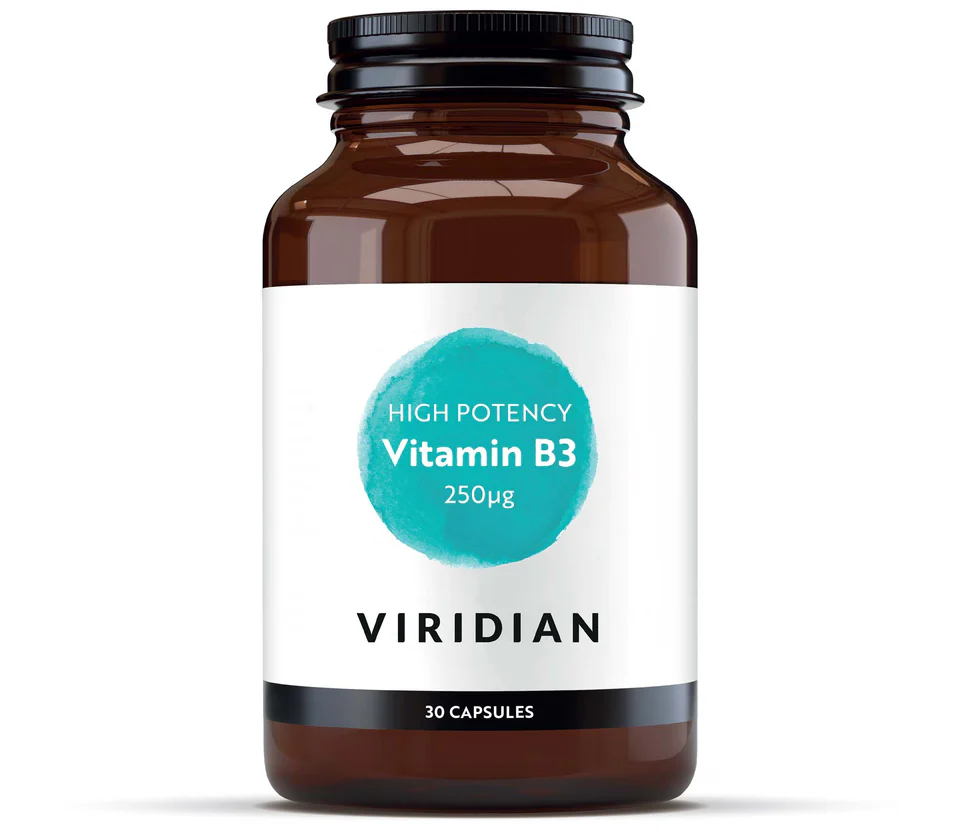 Viridian High Potency Vitamin B3 250ug 30s