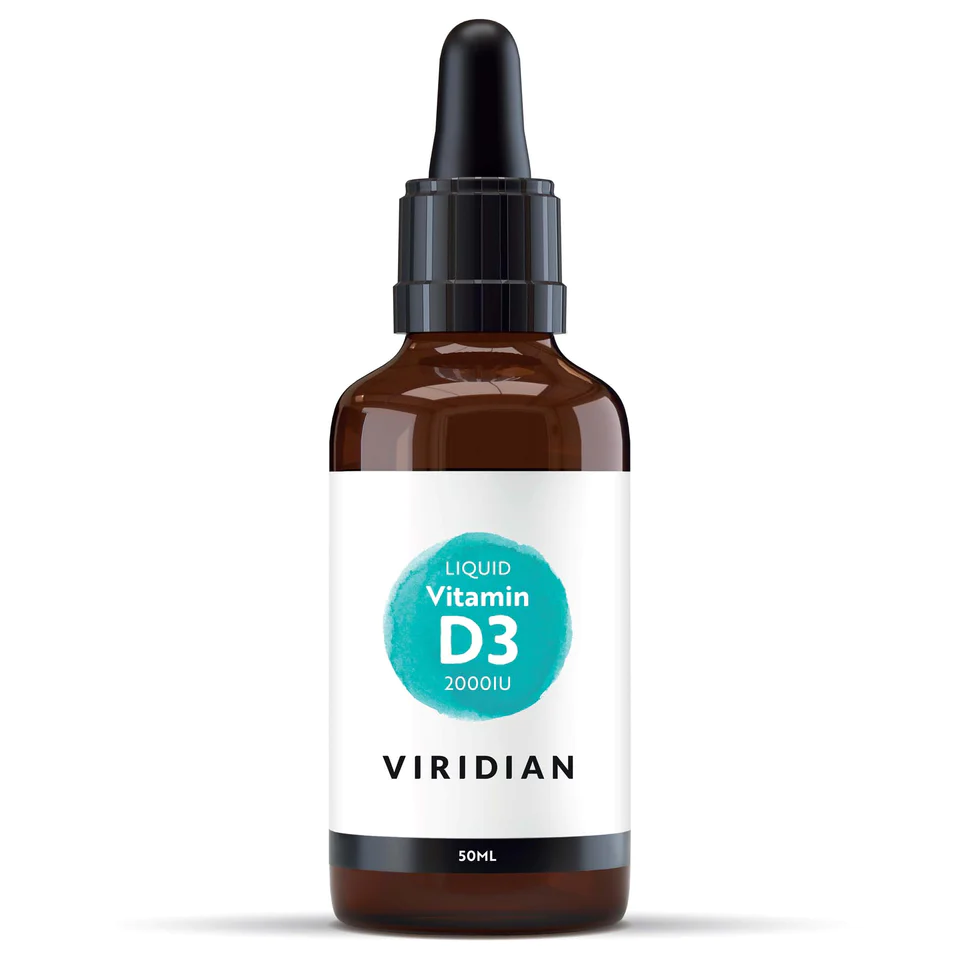 Viridian Liquid Vitamin D3 2000IU 50ml