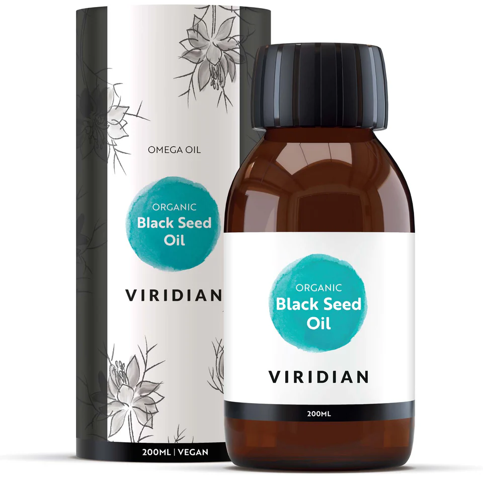 Viridian Organic Black Seed Oil 200ml