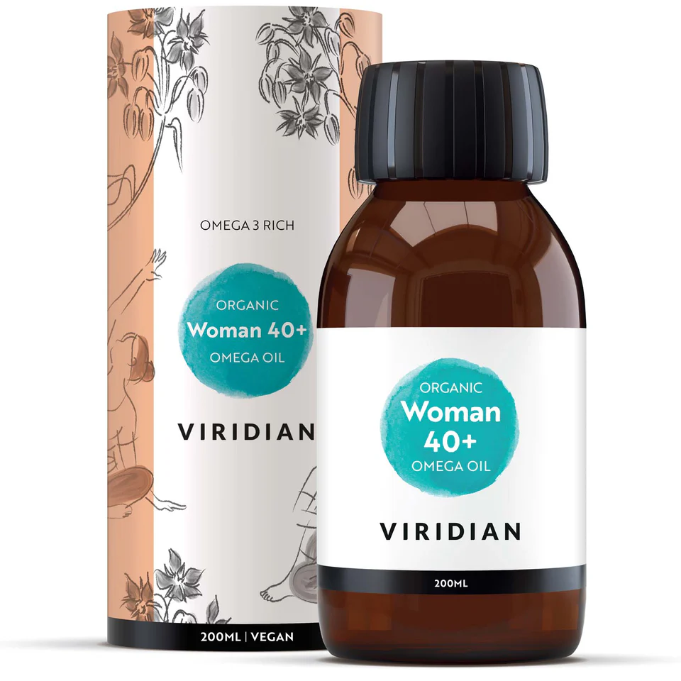 Viridian Organic Woman 40+ Omega Oil 200ml