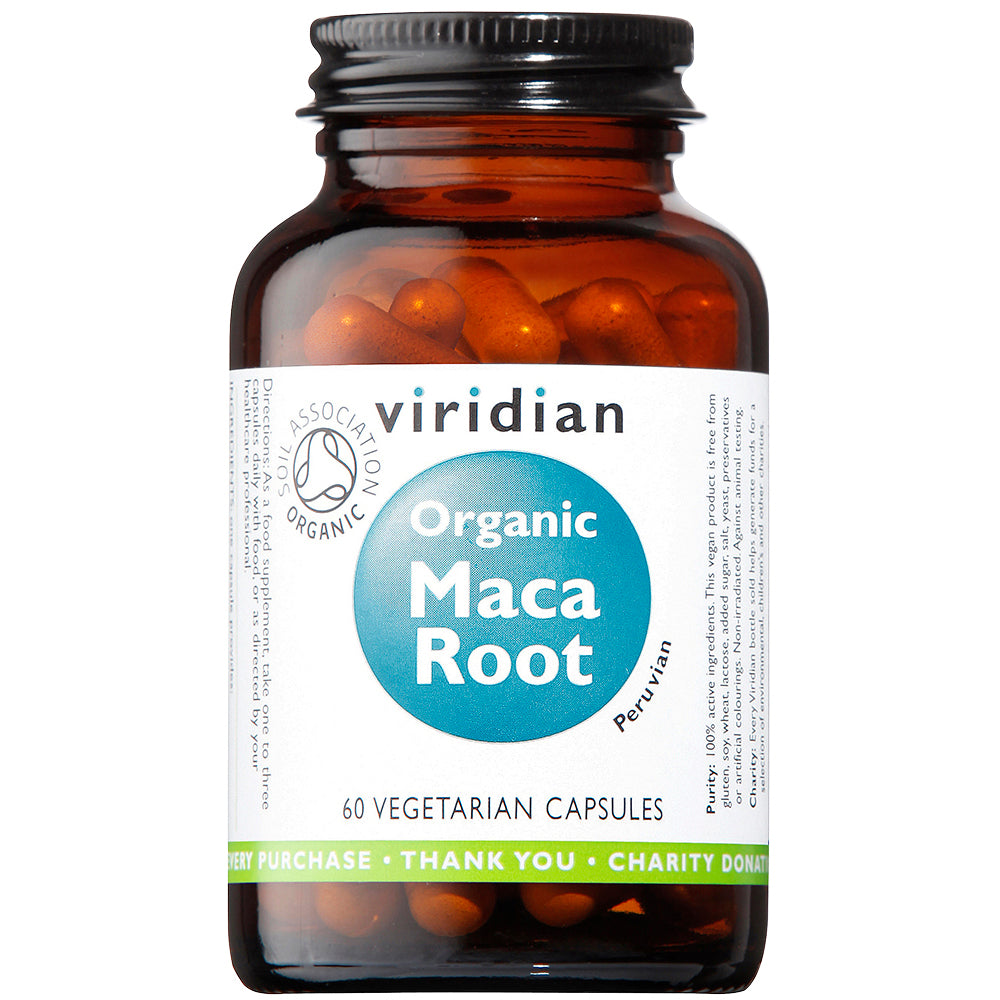 Viridian Organic Maca 500mg 60s