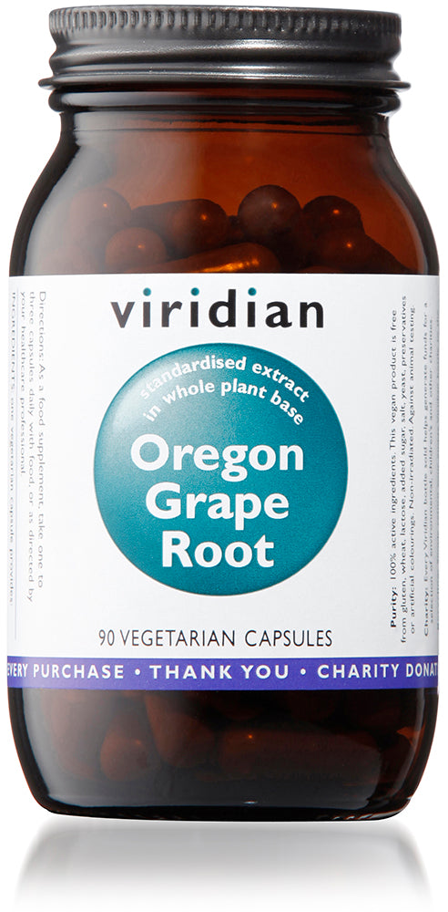 Viridian Oregon Grape Root 90's