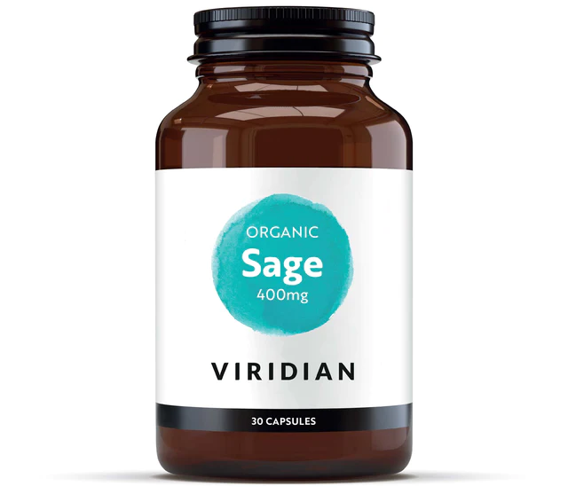 Viridian Organic Sage 400mg