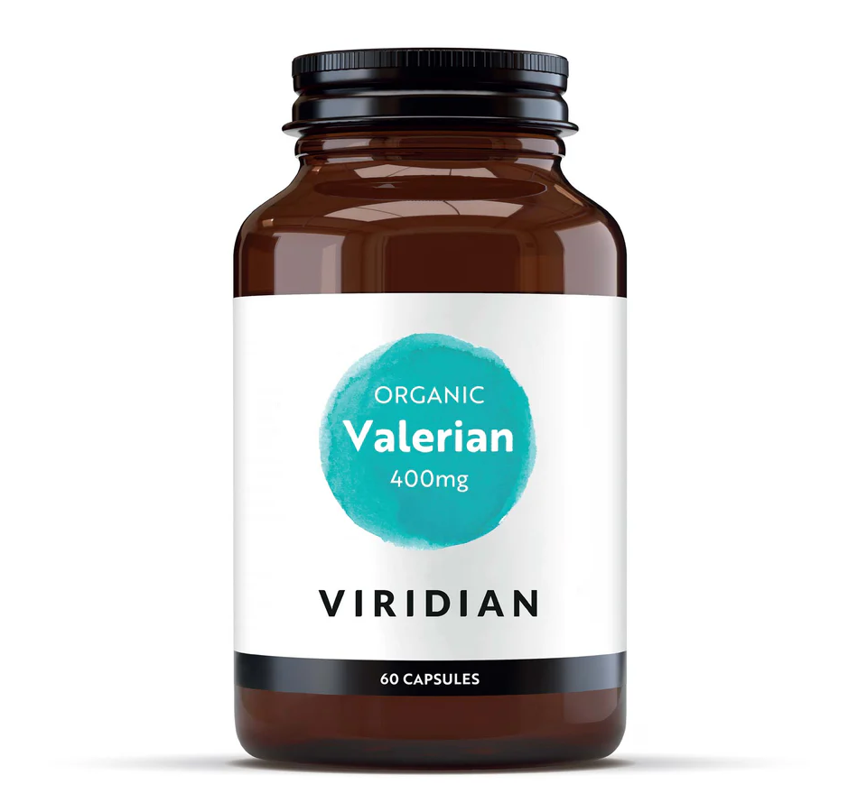 Viridian Organic Valerian 400mg 60s