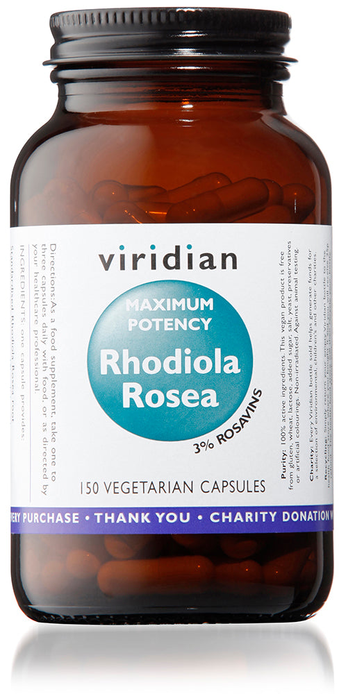 Viridian MAXIMUM POTENCY Rhodiola Rosea