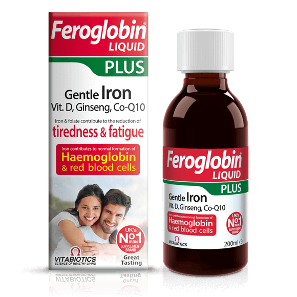 Vitabiotics Feroglobin Liquid Plus 200ml