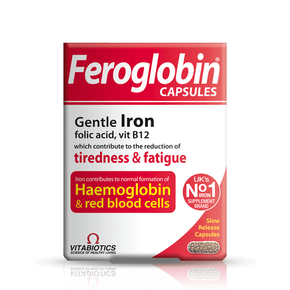 Vitabiotics Feroglobin Capsules 30's