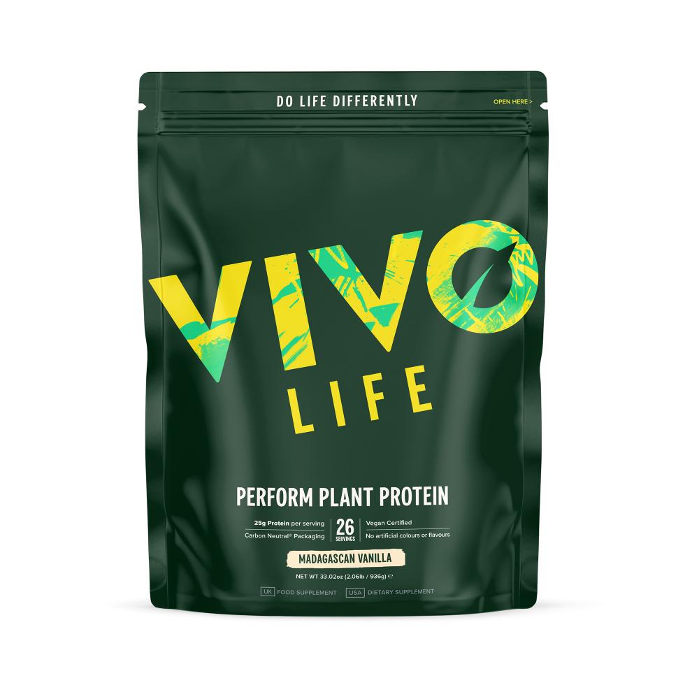 Vivo Life Perform Plant Protein Madagascan Vanilla 936g