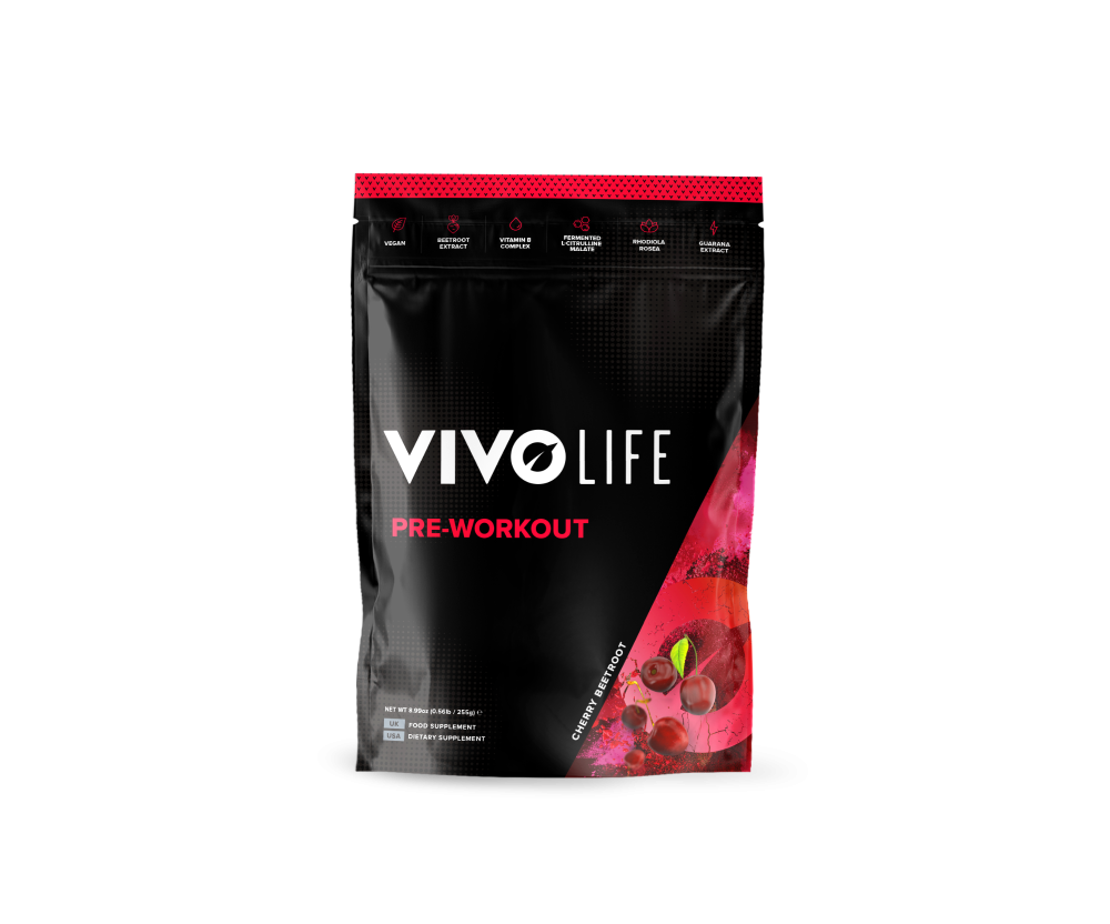 Vivo Life Pre-Workout Cherry Beetroot 255g