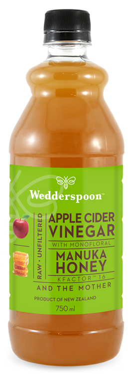 Wedderspoon Apple Cider Vinegar with Manuka Honey 750ml