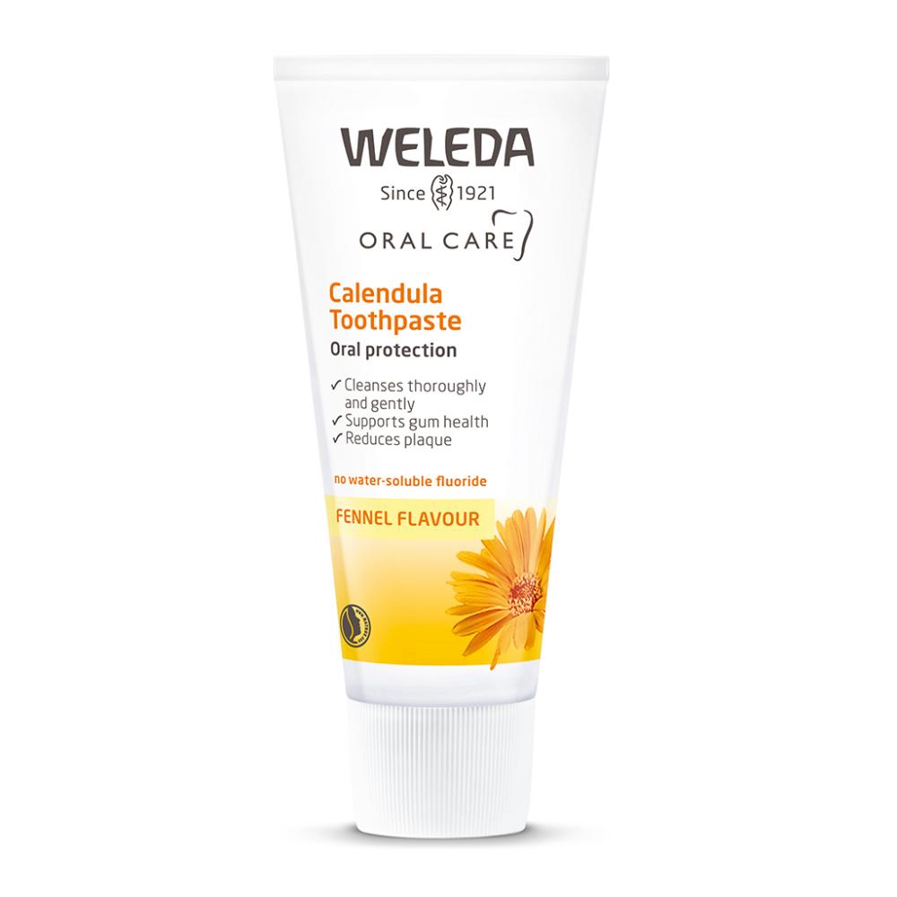 Weleda Oral Care Calendula Toothpaste Fennel Flavour 75ml