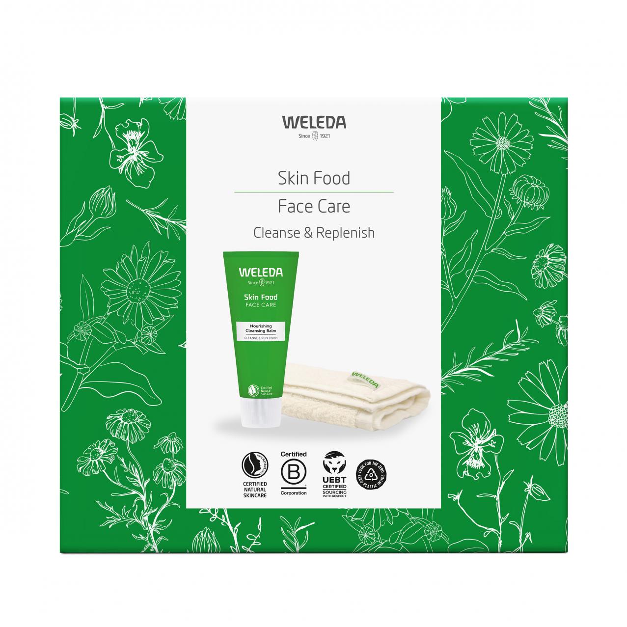 Weleda Skin Food Face Care Cleanse & Replenish Gift Set