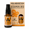 Well.Actually. High Absorption Liposomal Vitamin B12 300-1200mcg Methylcobalamin Oral Spray Truly Fruity Flavour 25ml