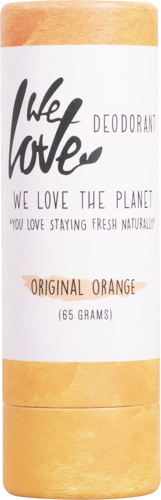 We Love the Planet Original Orange Deodorant 65g (Stick)