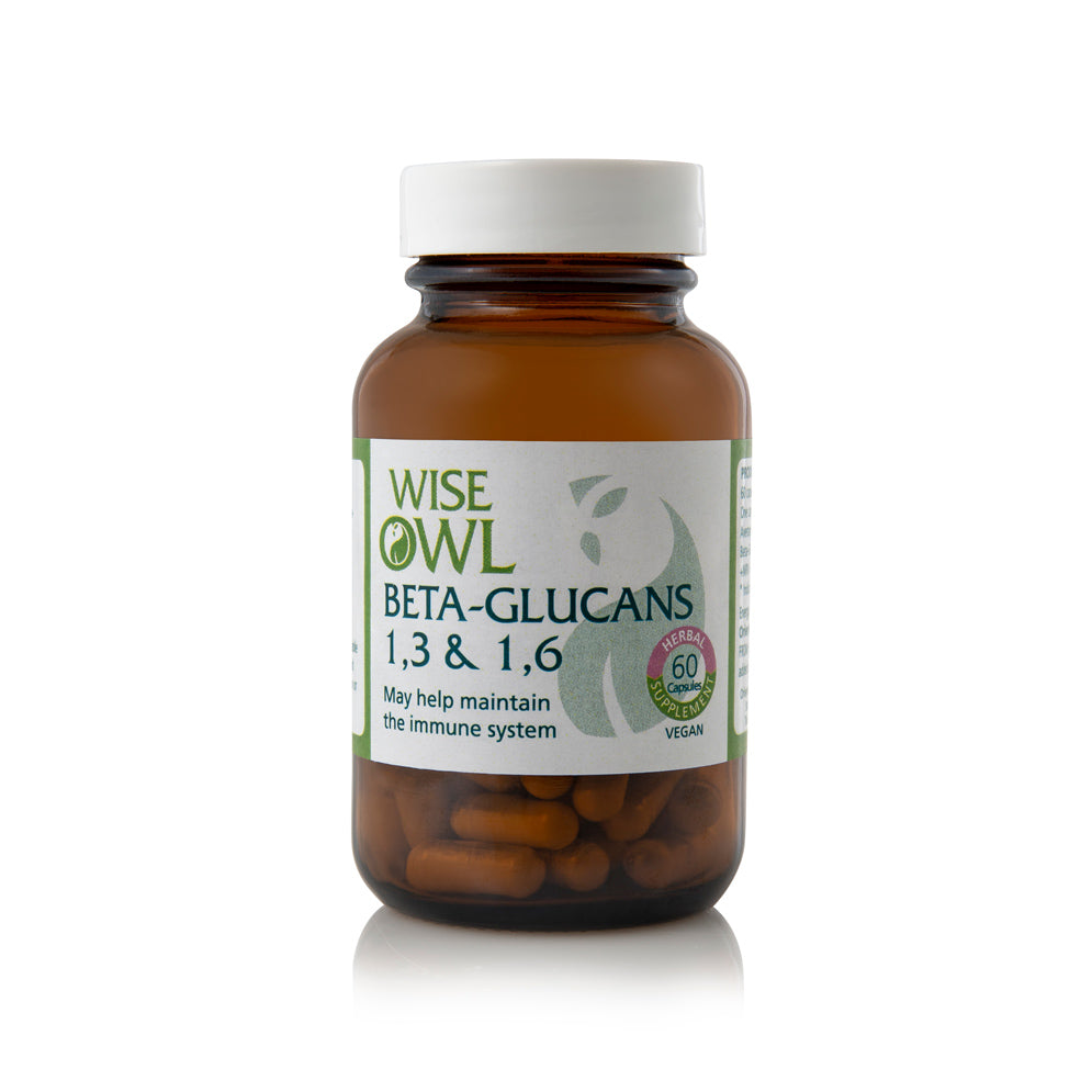 Wise Owl Beta Glucans 1-3 and 1,6 60's