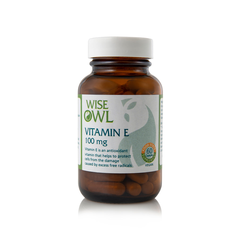 Wise Owl Vitamin E 100mg 60's