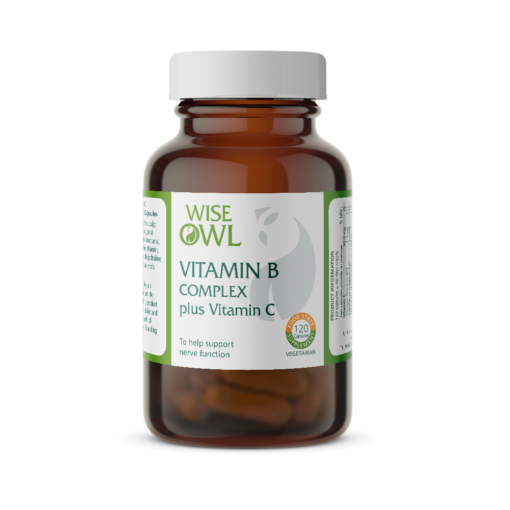 Wise Owl Vitamin B Complex Plus Vitamin C 120's