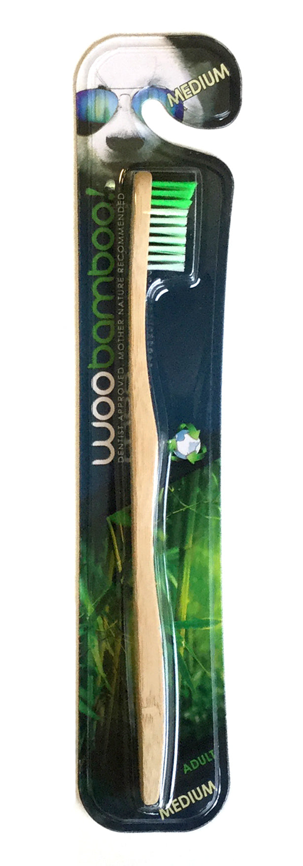 Woobamboo Adult Medium Toothbrush