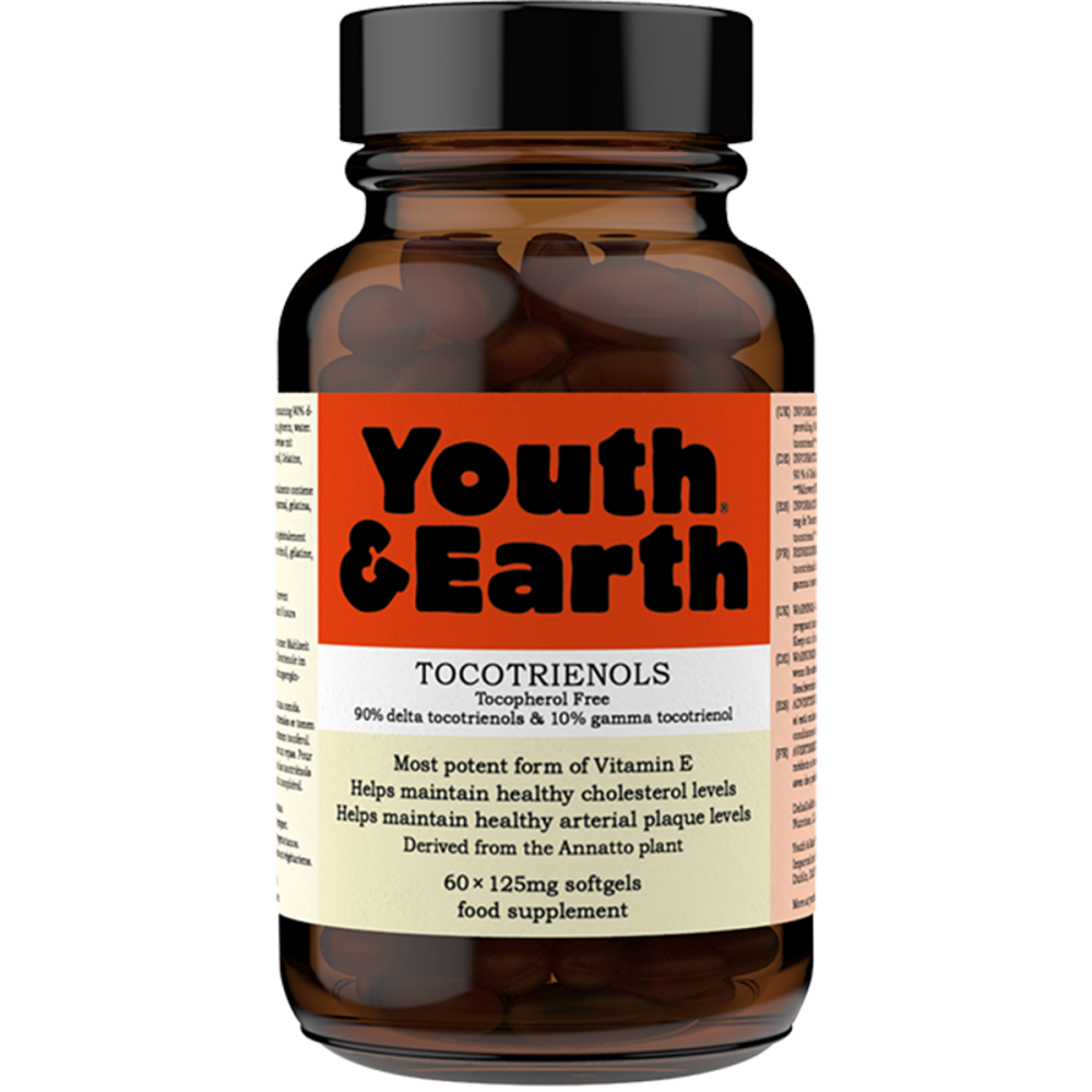 Youth & Earth Tocotrienols EAnnato DeltaGold 125mg 60s