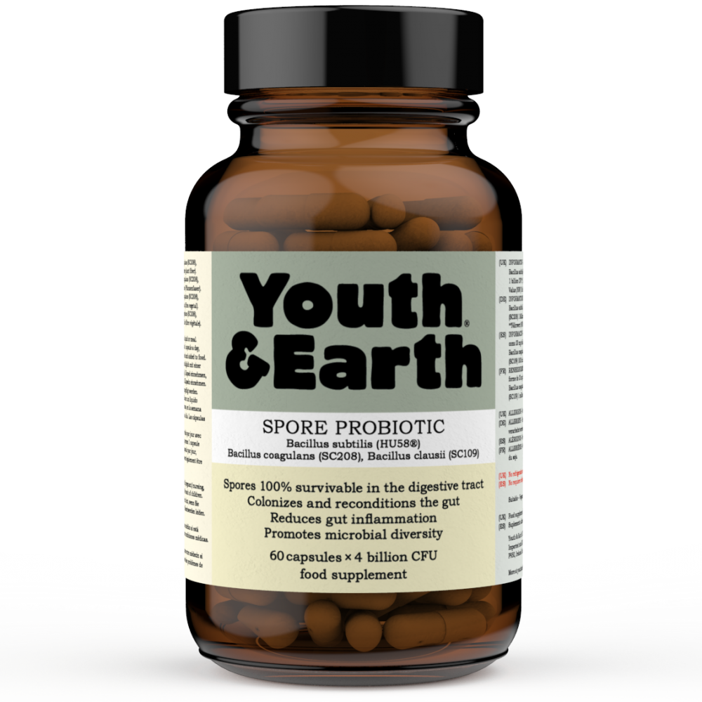 Youth & Earth Spore Probiotic 60's