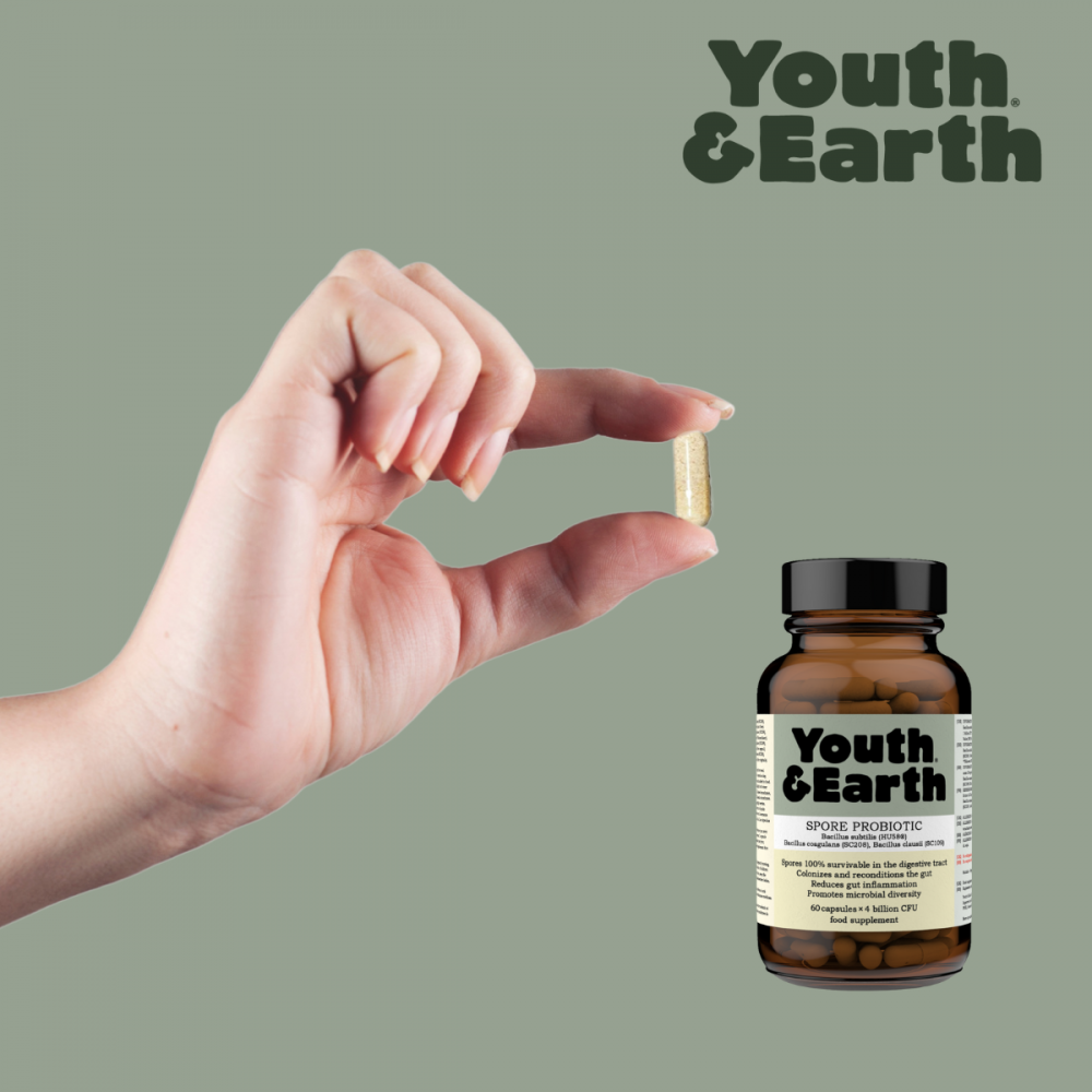 Youth & Earth Spore Probiotic 60's