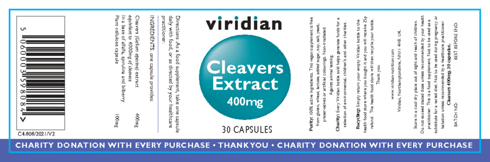 Viridian Cleavers 400mg