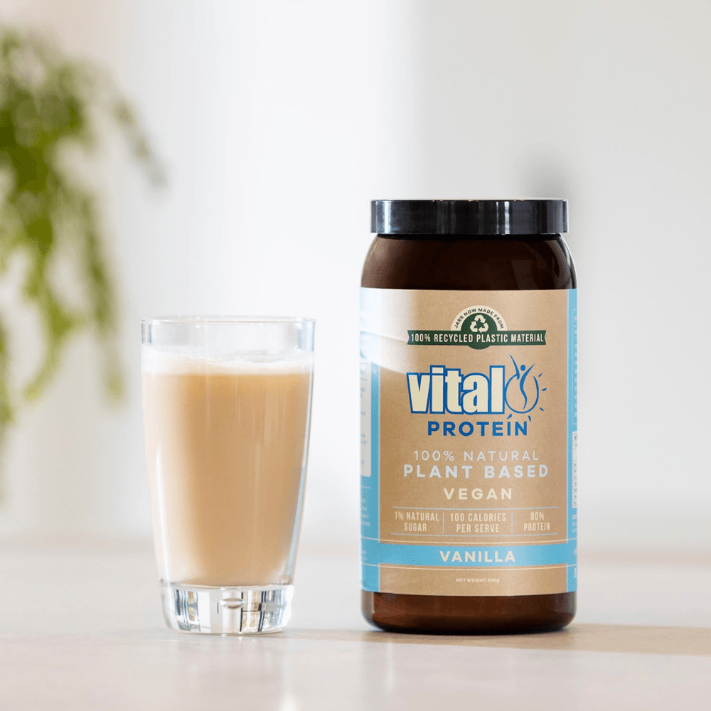 Vital Health Vital Protein (Pea Protein) Vanilla 500g - Approved Vitamins