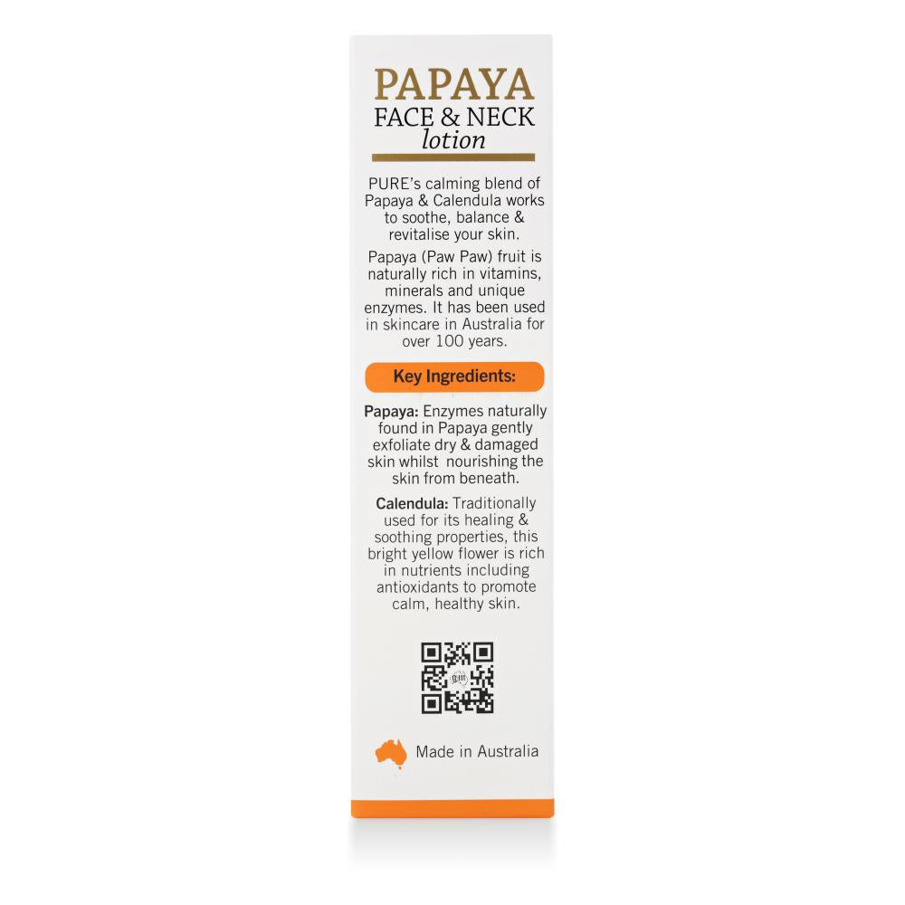P'URE Papayacare Papaya Face & Neck Lotion 50ml