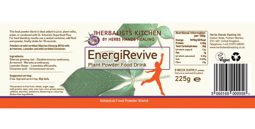 Herbalist's Kitchen by Herbs Hands Healing EnergiRevive 225g